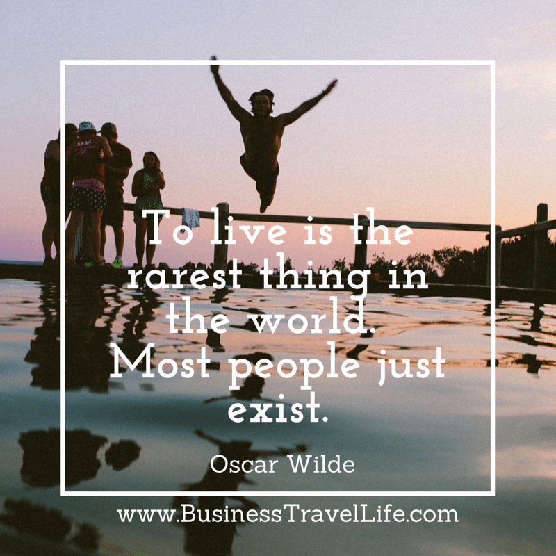 Motivational Quote Business Travel Life