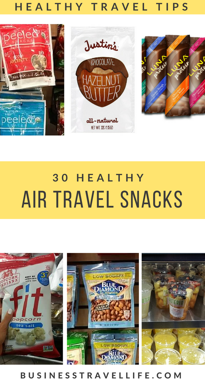 ideas for travel snacks