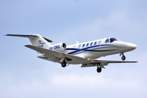 business traveler private jet