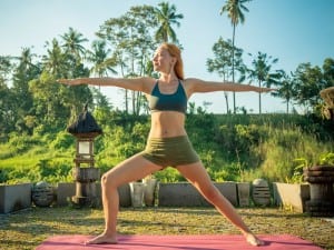 fit travel tips hotel room yoga Business Travel Life