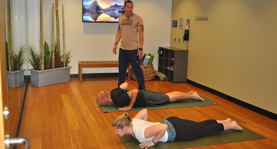 airport yoga Chicago yoga business travel life