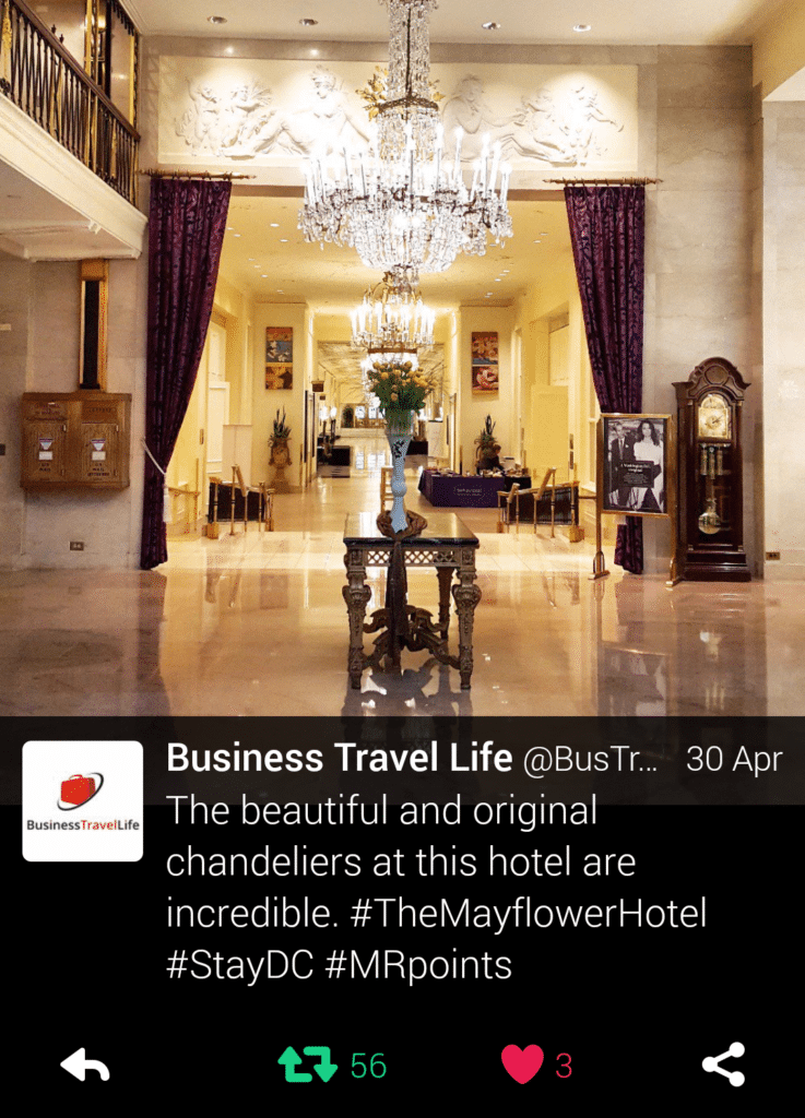 The Mayflower Hotel Business Travel Life 