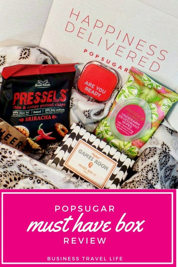 Product Review: POPSUGAR Must Have Box - Business Travel Life