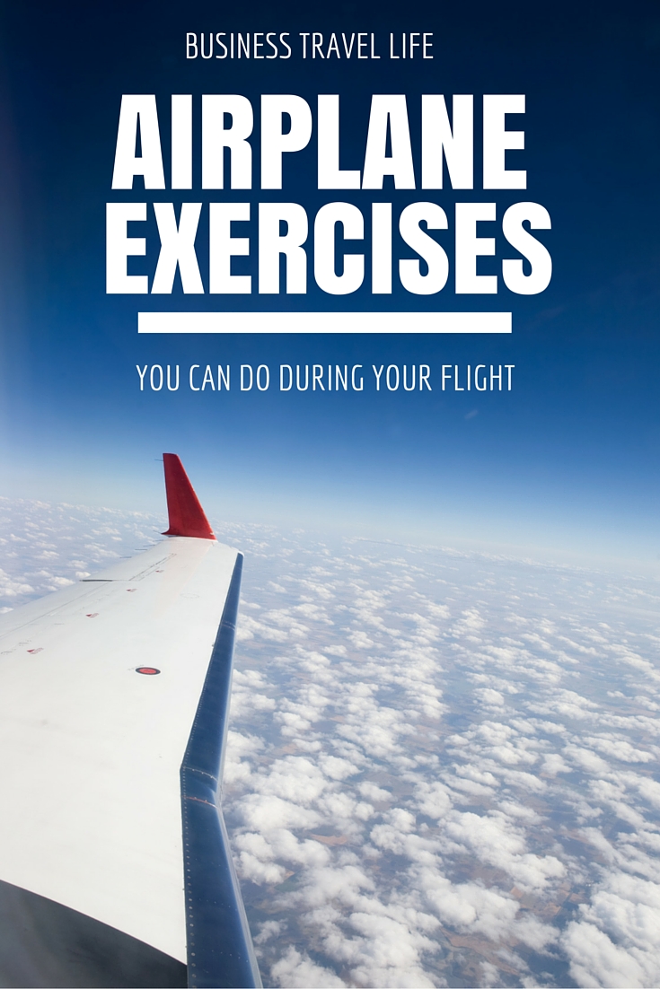 airplane exercises business travel life 