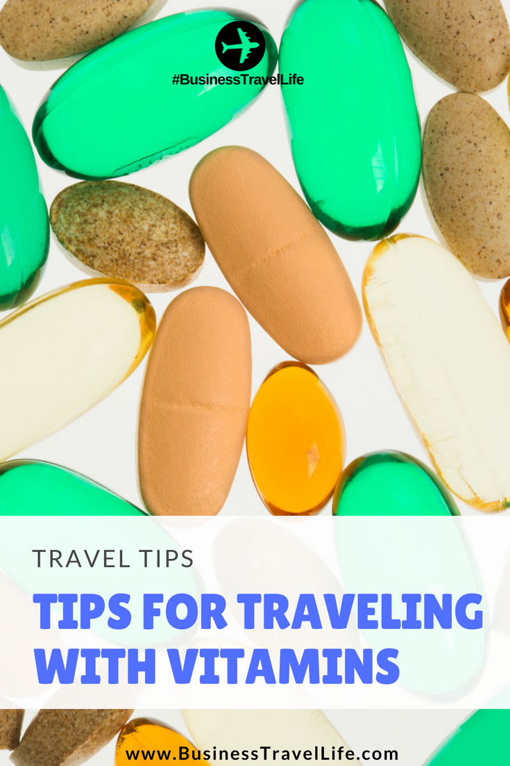 traveling with vitamins business travel life