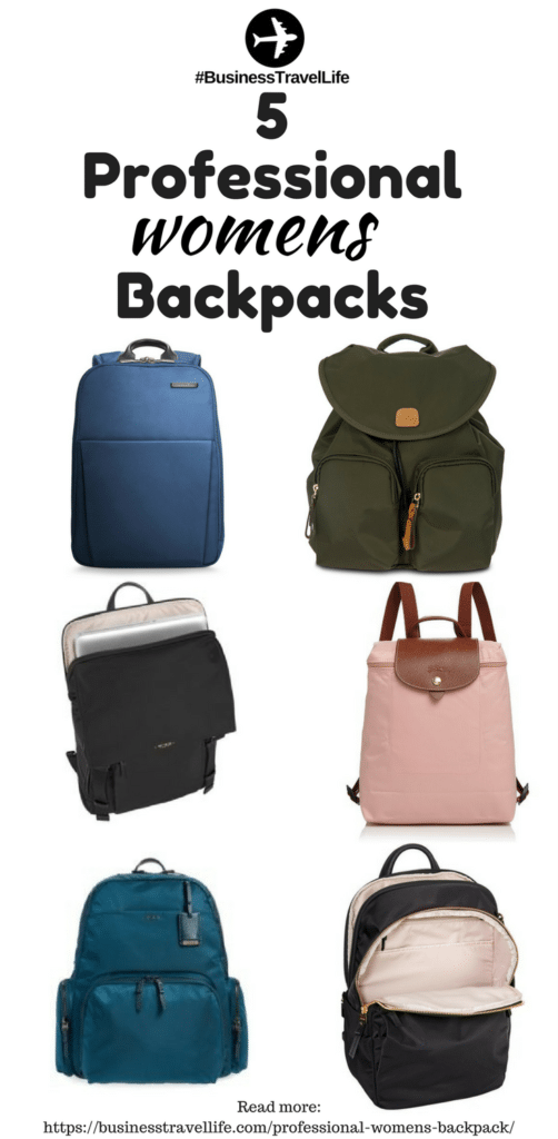 Friday Finds: 5 Professional Backpacks for Women - Business Travel Life