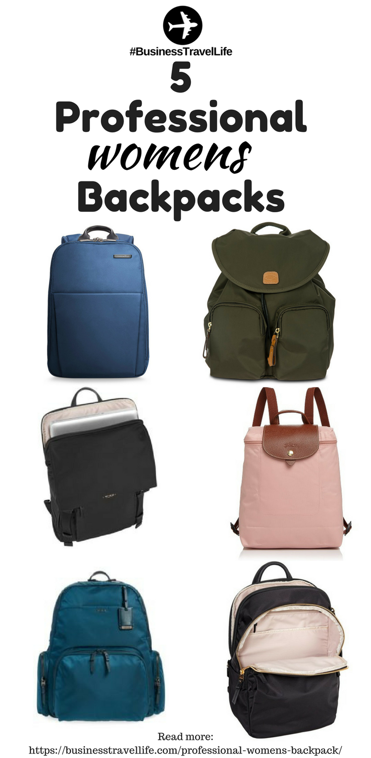 women's professional backpack for work