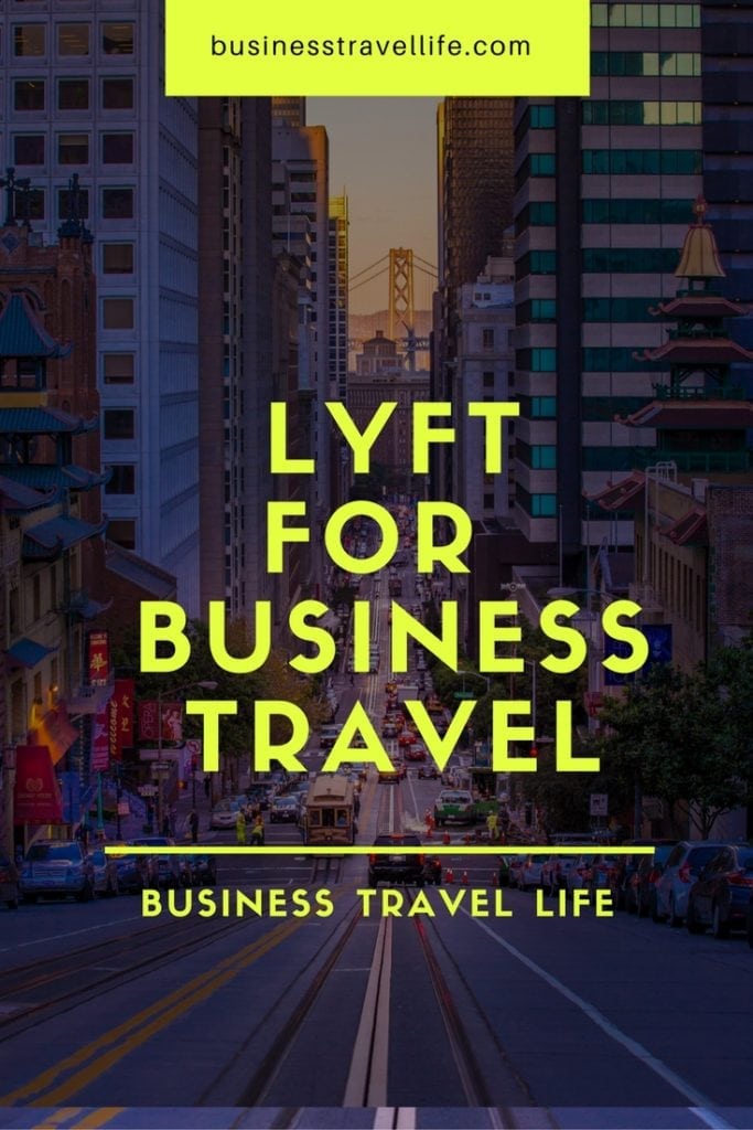 lyft for business travel