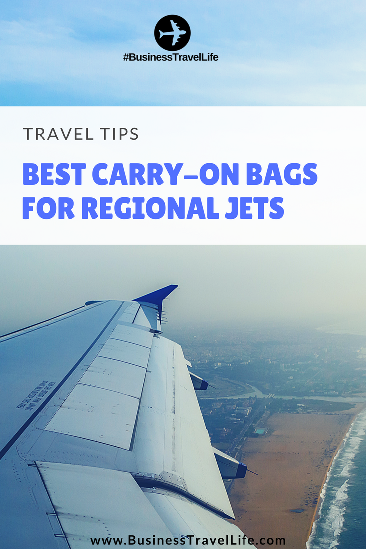 regional jet carryon business travel life pin