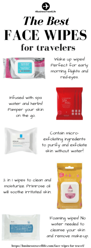 best travel cleansing wipes