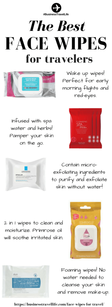 Best Face Wipes for Travel