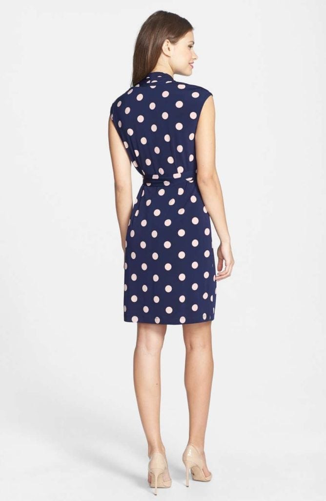 Eliza j polka dot dress best sale