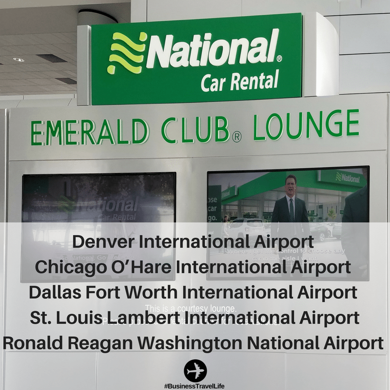 Emerald Club Lounge Business Travel Life