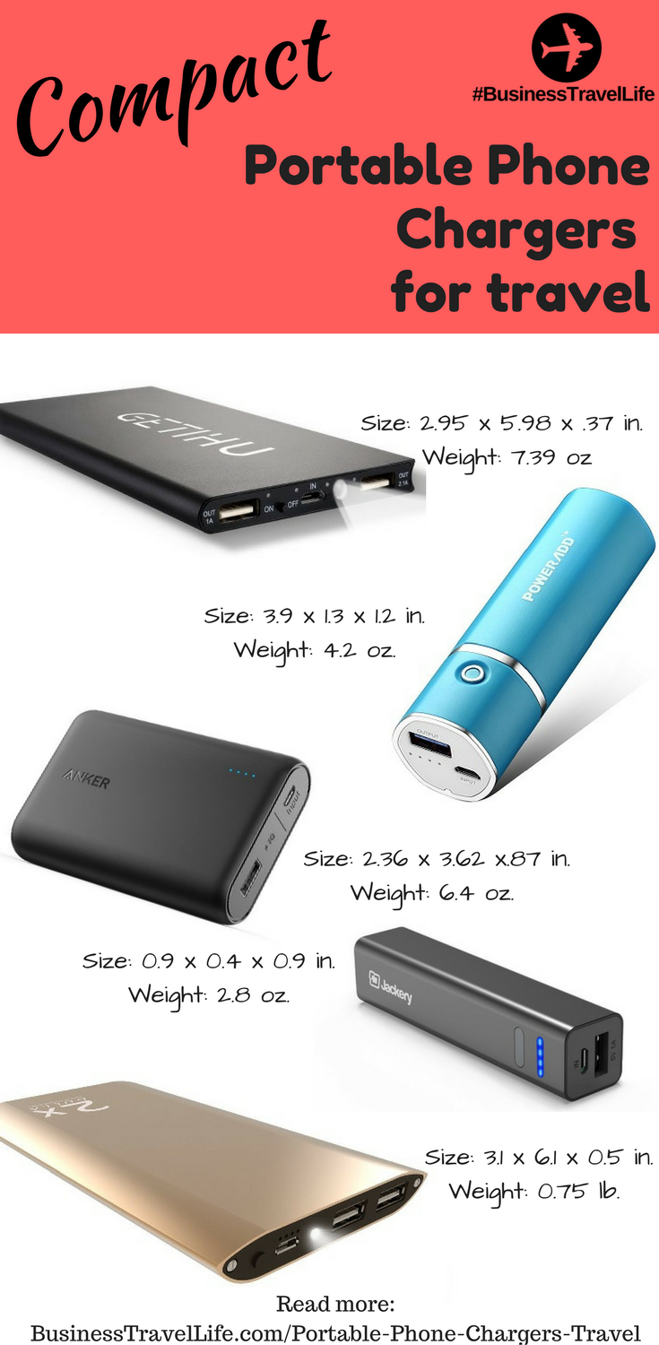 portable phone chargers travel business travel life