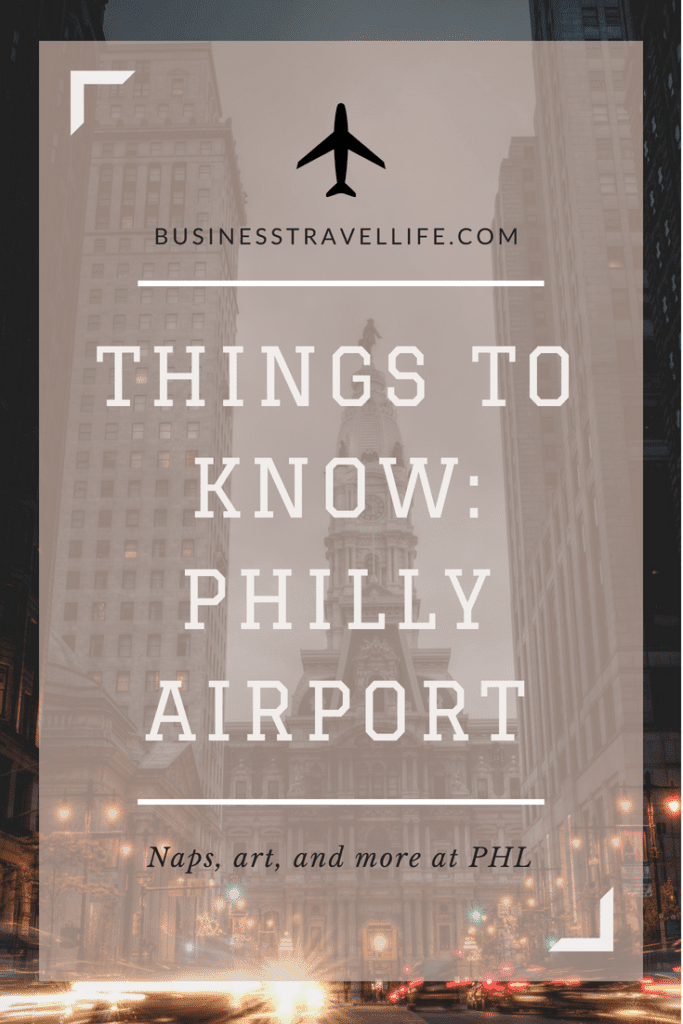 Philly airport, business travel life 2