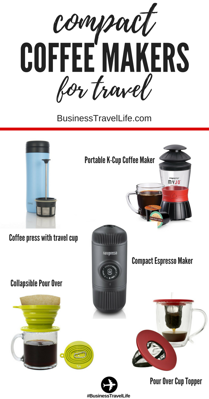 travel size coffee maker business travel life