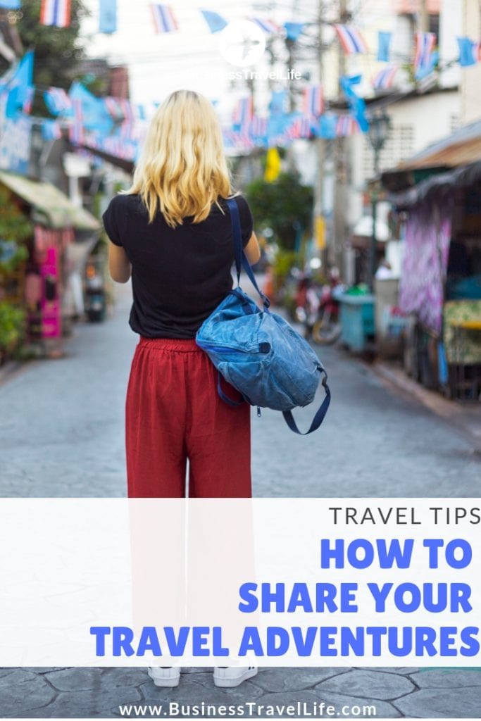 share your travel adventures