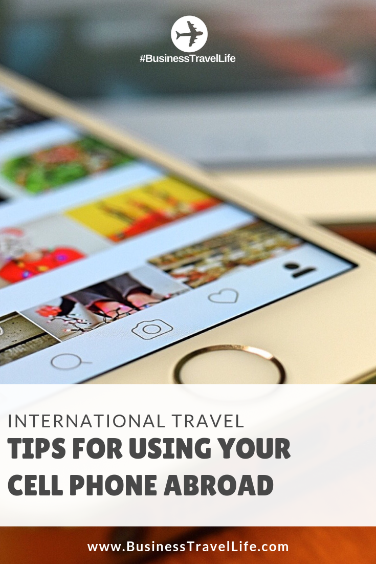 cell phone international travel tips