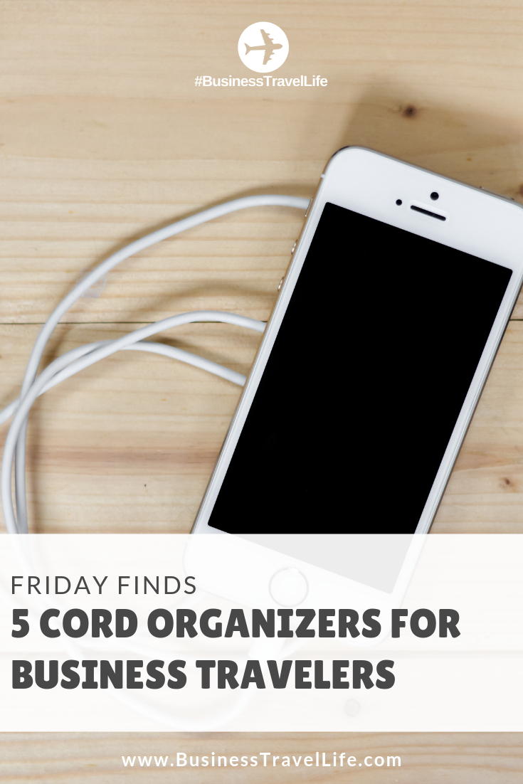 cord organizers, business travel life