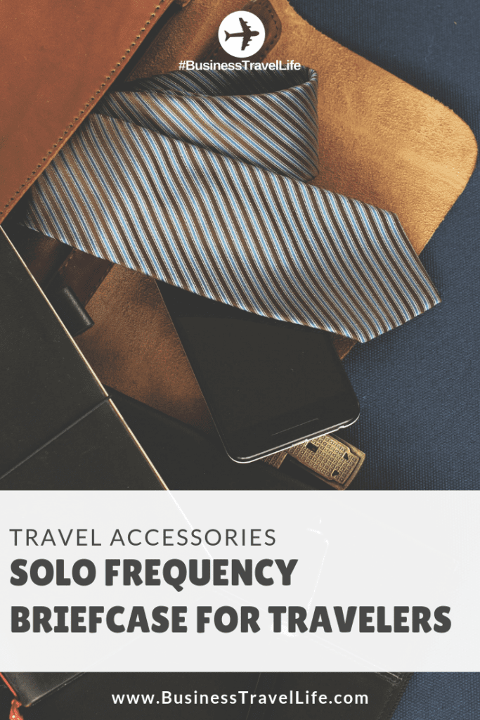 solo frequency briefcase, Business Travel Life