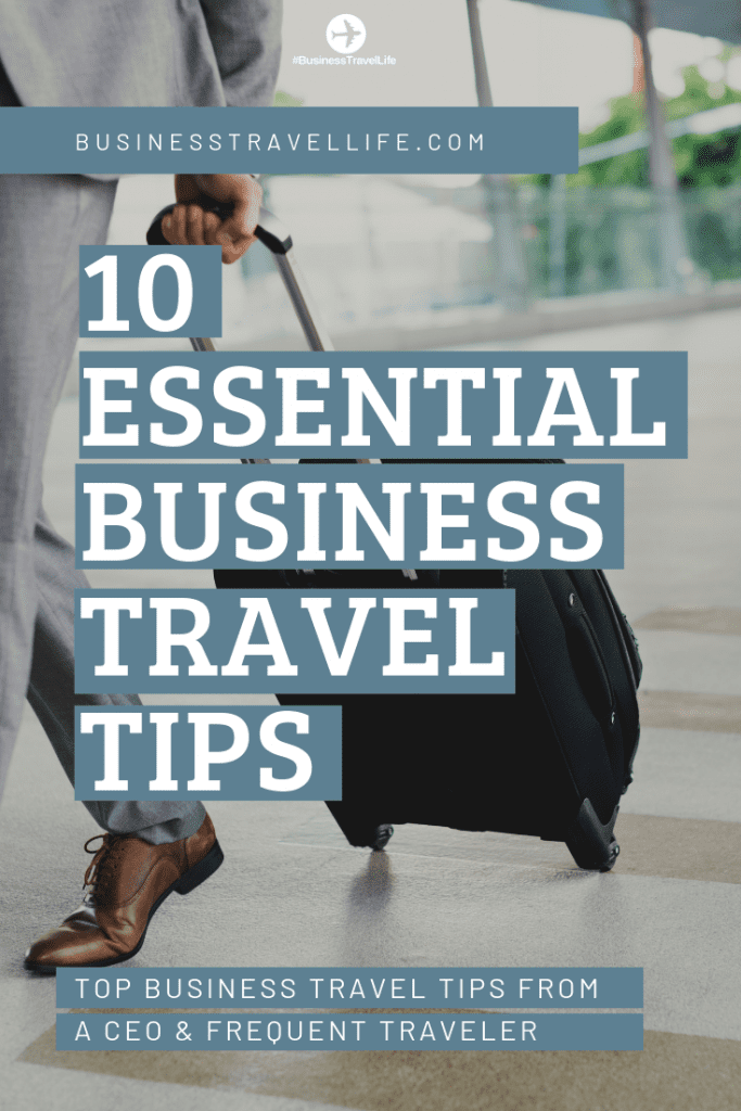 tips travelling for work