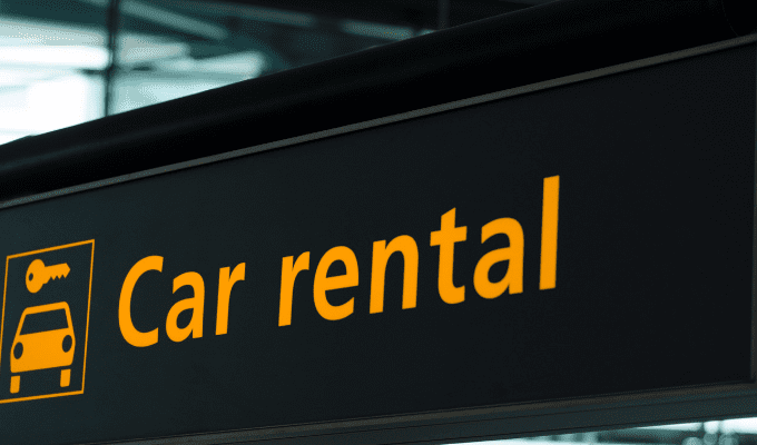 car rental return business travel life